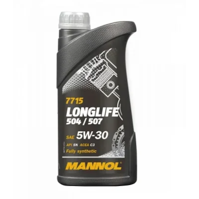 Olej silnikowy Longlife 504/507 5W30 syntetyk 1L - Mannol Olej silnikowy Longlife 504/507 5W30 syntetyk 1L - Mannol