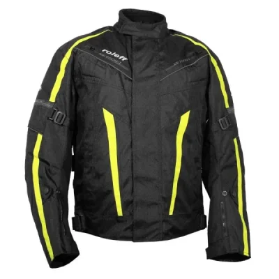 Roleff Wielka Kurtka Tekstylna Krótka Z Membraną Wind-Tex I Wypinaną Podpinką Thermo Model Kopenhagen Czarny/Neon S Roleff Wielka Kurtka Tekstylna Krótka Z Membraną Wind-Tex I Wypinaną Podpinką Thermo Model Kopenhagen Czarny/Neon S