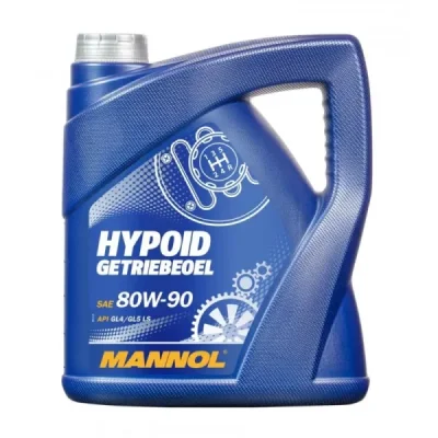 Olej przekładniowy Hypoid API GL4/GL5 LS 80W90 mineralny 4L - Mannol Olej przekładniowy Hypoid API GL4/GL5 LS 80W90 mineralny 4L - Mannol