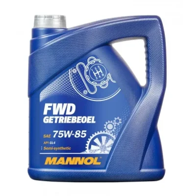 Olej przekładniowy FWD Getriebeoel API GL4 75W85 półsyntetyk 4L - Mannol Olej przekładniowy FWD Getriebeoel API GL4 75W85 półsyntetyk 4L - Mannol