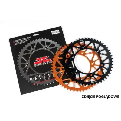 Zębatka tylna aluminiowa JT A895-48BLK, 48Z, rozmiar 428 czarna Zębatka tylna aluminiowa JT A895-48BLK, 48Z, rozmiar 428 czarna