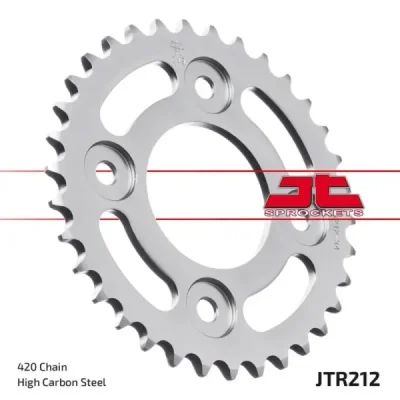 Zębatka tył stalowa JT , 35z rozmiar 420 (JTR212.35) Zębatka tył stalowa JT , 35z rozmiar 420 (JTR212.35)