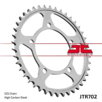 Zębatka tył stalowa JT , 42z rozmiar 525 (JTR702.42) Zębatka tył stalowa JT , 42z rozmiar 525 (JTR702.42)
