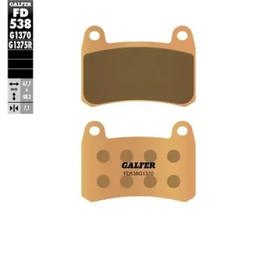 Klocki hamulcowe Galfer KH 658 (FD538G1370) Klocki hamulcowe Galfer KH 658 (FD538G1370)