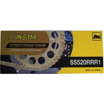Łańcuch napędowy 520RRR1-118G złoty 520 XW ring do 1000 ccm - SUNSTAR Łańcuch napędowy 520RRR1-118G złoty 520 XW ring do 1000 ccm - SUNSTAR
