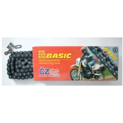 Cz Łańcuch Napędowy 428 Basic (428S) (140 Ogniw) (19,2 Kn) + Zapinka