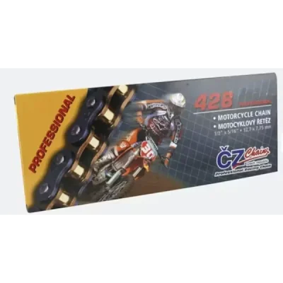 Cz Łańcuch Napędowy 428 Or (124 Ogniw) O-Ring (Street Max 250 Ccm) (23,4 Kn) + Zapinka