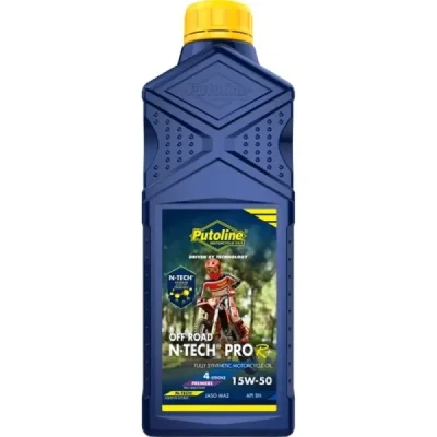 Olej silnikowy N-TECH® PRO R+ 15W50 syntetyk 1L off road - Putoline Olej silnikowy N-TECH® PRO R+ 15W50 syntetyk 1L off road - Putoline