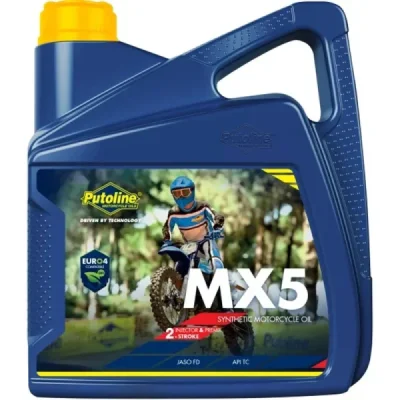 Olej silnikowy do mieszanki MX 5 syntetyk 4L - Putoline Olej silnikowy do mieszanki MX 5 syntetyk 4L - Putoline