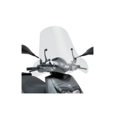 Szyba akcesoryjna Kappa  Yamaha BW'S 125 2010-2016, Aerox R 50 2013-2018, MBK Nitro 2013-2017 59x70 cm przeźroczysta (288AK)