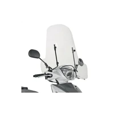 Szyba akcesoryjna Kappa  Keeway Piaggio Peugeot SYM Suzuki 50,8X66 cm przeźroczysta (107AK)