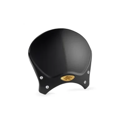 Szyba akcesoryjna Kappa  Aluminiowa uniwersalna Cafe Racer czarna (100ALBK)