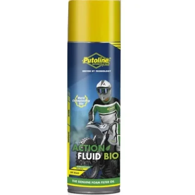 Płyn do filtrów Action Fluid 600ml spray bio - Putoline Płyn do filtrów Action Fluid 600ml spray bio - Putoline