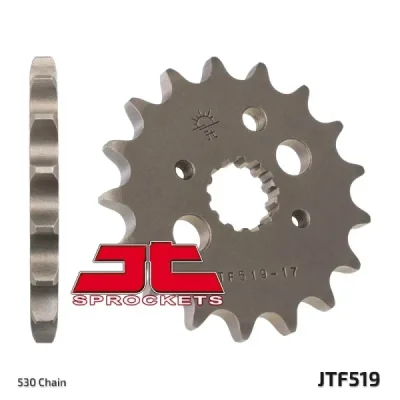 Zębatka przednia JT F519-17, 17Z, rozmiar 530 Zębatka przednia JT F519-17, 17Z, rozmiar 530