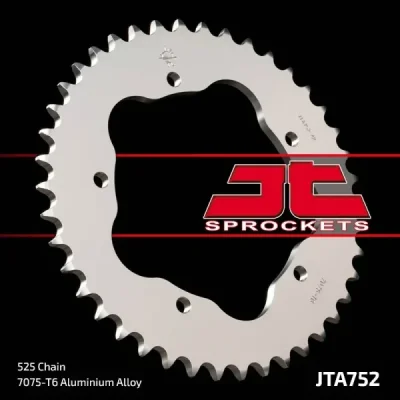 Jt Zębatka Tylna 4320 38 Aluminiowa Ducati 796/848/1100 (432038Jt) (Jta752.38)* (Łańc. 525) Jt Zębatka Tylna 4320 38 Aluminiowa Ducati 796/848/1100 (432038Jt) (Jta752.38)* (Łańc. 525)