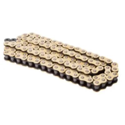 Łańcuch napędowy 428MXR1-132G złoty 428 motocross do 150 ccm otwarty z zapinką 27,00 kN - SUNSTAR
