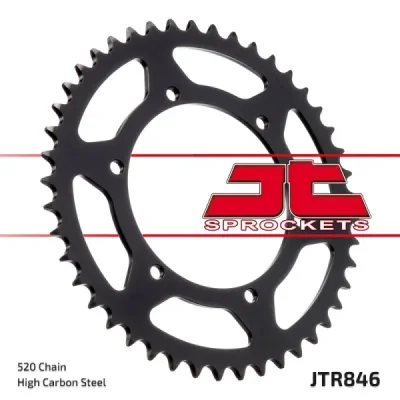 Zębatka tył stalowa JT , 39z rozmiar 520 (JTR846.39) Zębatka tył stalowa JT , 39z rozmiar 520 (JTR846.39)