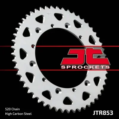 Zębatka tył stalowa JT , 42z rozmiar 520 (JTR853.42) Zębatka tył stalowa JT , 42z rozmiar 520 (JTR853.42)