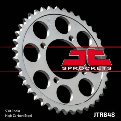 Zębatka tył stalowa JT , 39z rozmiar 530 (JTR848.39) Zębatka tył stalowa JT , 39z rozmiar 530 (JTR848.39)