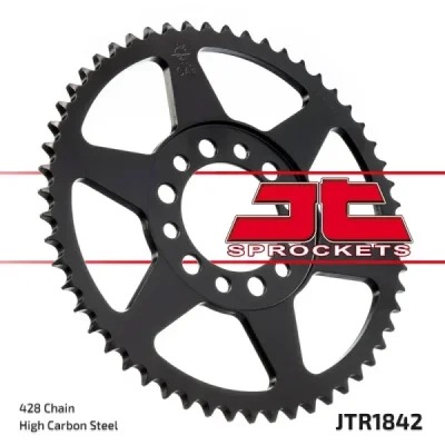 Zębatka tylna stalowa JT R1842-51, 51Z, rozmiar 428 Zębatka tylna stalowa JT R1842-51, 51Z, rozmiar 428