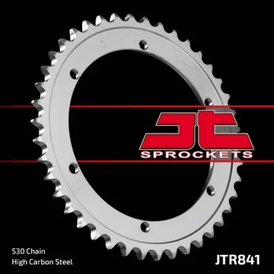 Zębatka tył stalowa JT , 42z rozmiar 530 (JTR841.42) Zębatka tył stalowa JT , 42z rozmiar 530 (JTR841.42)
