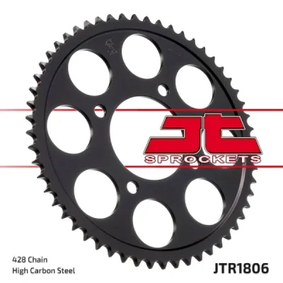 Zębatka tylna stalowa JT R1806-47, 47Z, rozmiar 428 Zębatka tylna stalowa JT R1806-47, 47Z, rozmiar 428