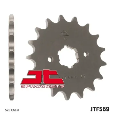 Zębatka przednia JT F569-13, 13Z, rozmiar 520 Zębatka przednia JT F569-13, 13Z, rozmiar 520