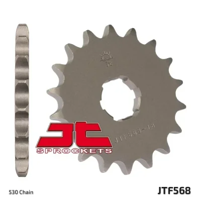 Zębatka przód JT , 17z rozmiar 530 (JTF568.17) Zębatka przód JT , 17z rozmiar 530 (JTF568.17)