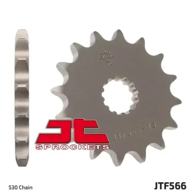 Jt Zębatka Przednia 566 16 (56616Jt) (Łańc. 530) - Może Być Zastąpiona Przez 51316Jt (Jtf513.16) Oraz 51916Jt (Jtf519.16) Jt Zębatka Przednia 566 16 (56616Jt) (Łańc. 530) - Może Być Zastąpiona Przez 51316Jt (Jtf513.16) Oraz 51916Jt (Jtf519.16)
