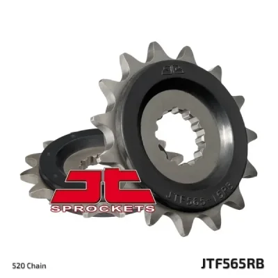 Zębatka przednia JT F565-16RB, 16Z, rozmiar 520 z tłumikiemAlternatywnie: 7262348 Zębatka przednia JT F565-16RB, 16Z, rozmiar 520 z tłumikiemAlternatywnie: 7262348