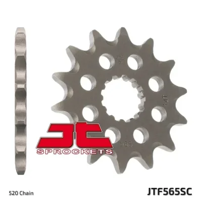 Zębatka przednia JT F565-14SC, 14Z, rozmiar 520 Racing Zębatka przednia JT F565-14SC, 14Z, rozmiar 520 Racing