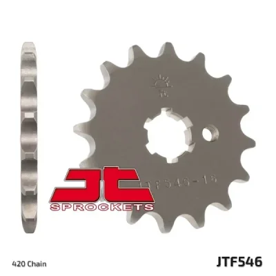Zębatka przednia JT F546-14, 14Z, rozmiar 420 Zębatka przednia JT F546-14, 14Z, rozmiar 420