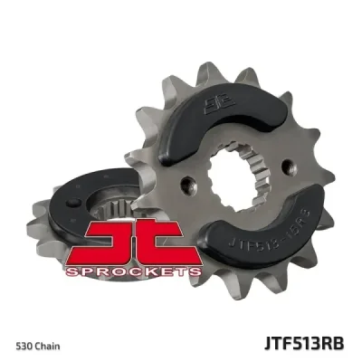 Zębatka przednia JT F513-18RB, 18Z, rozmiar 530 z tłumikiemAlternatywnie: 7260219 Zębatka przednia JT F513-18RB, 18Z, rozmiar 530 z tłumikiemAlternatywnie: 7260219