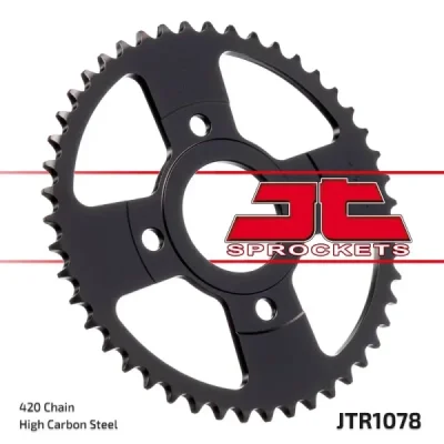 Zębatka tylna stalowa JT R1078-60, 60Z, rozmiar 420 Zębatka tylna stalowa JT R1078-60, 60Z, rozmiar 420