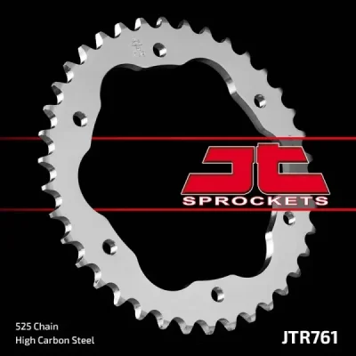 Zębatka tylna stalowa JT R761-43, 41Z, rozmiar 525do adaptera 7585029 Zębatka tylna stalowa JT R761-43, 41Z, rozmiar 525do adaptera 7585029