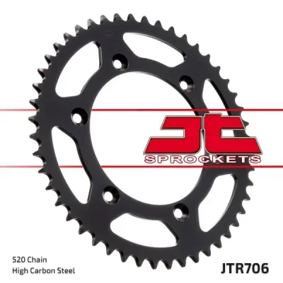 Zębatka tył stalowa JT , 46z rozmiar 520 (JTR706.46) Zębatka tył stalowa JT , 46z rozmiar 520 (JTR706.46)
