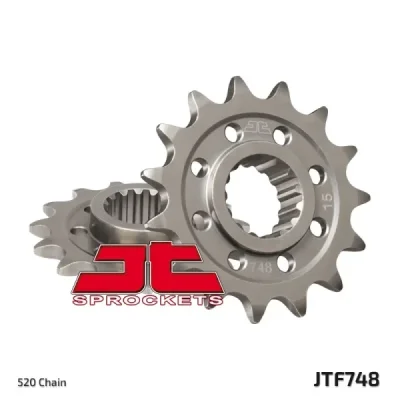 Zębatka przód JT , 15z rozmiar 520 (JTF748.15) Zębatka przód JT , 15z rozmiar 520 (JTF748.15)