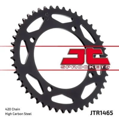 Zębatka tył stalowa JT , 46z rozmiar 420 (JTR1465.46) Zębatka tył stalowa JT , 46z rozmiar 420 (JTR1465.46)