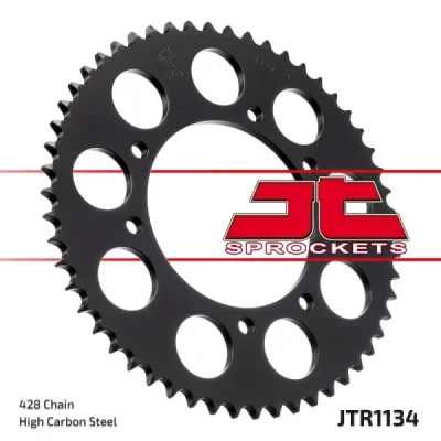 Zębatka tylna stalowa JT R1134-54, 54Z, rozmiar 428 Zębatka tylna stalowa JT R1134-54, 54Z, rozmiar 428