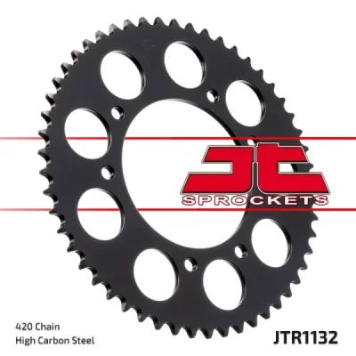 Zębatka tylna stalowa JT R1132-48, 48Z, rozmiar 420 Zębatka tylna stalowa JT R1132-48, 48Z, rozmiar 420
