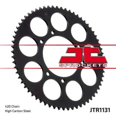 Zębatka tylna stalowa JT R1131-65, 65Z, rozmiar 420 Zębatka tylna stalowa JT R1131-65, 65Z, rozmiar 420
