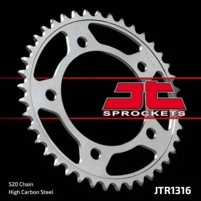 Zębatka tył stalowa JT , 41z rozmiar 520 (JTR1316.41) Zębatka tył stalowa JT , 41z rozmiar 520 (JTR1316.41)