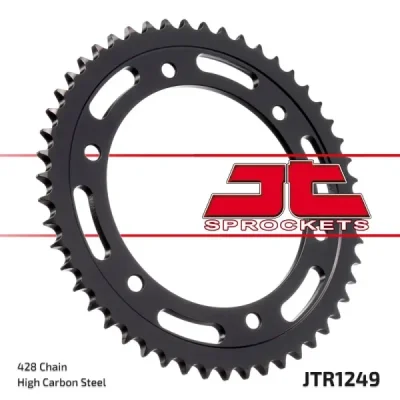 Zębatka tył stalowa JT , 51z rozmiar 428 (JTR1249.51)