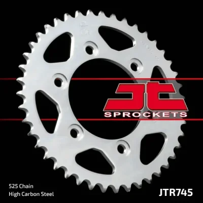 Zębatka tył stalowa JT , 42z rozmiar 525 (JTR745.42) Zębatka tył stalowa JT , 42z rozmiar 525 (JTR745.42)
