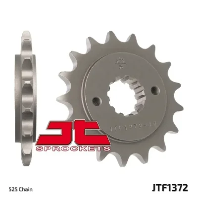 Zębatka przód JT , 17z rozmiar 525 (JTF1372.17) Zębatka przód JT , 17z rozmiar 525 (JTF1372.17)
