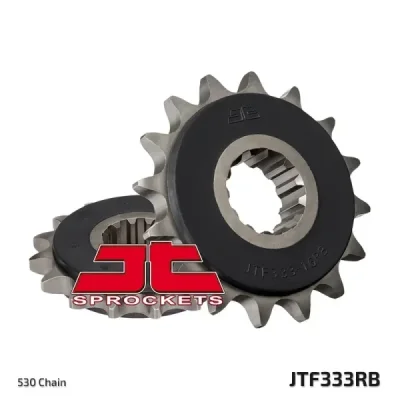 Zębatka przednia JT F333-16RB, 16Z, rozmiar 530 z tłumikiemAlternatywnie: 7264765