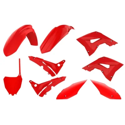 Zestaw plastików Body Kit Polisport Honda CR 125 250 04-07 czerwony (91089) Zestaw plastików Body Kit Polisport Honda CR 125 250 04-07 czerwony (91089)
