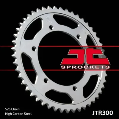 Zębatka tył stalowa JT JTR300.48, 48z rozmiar 525 - JTR300.48