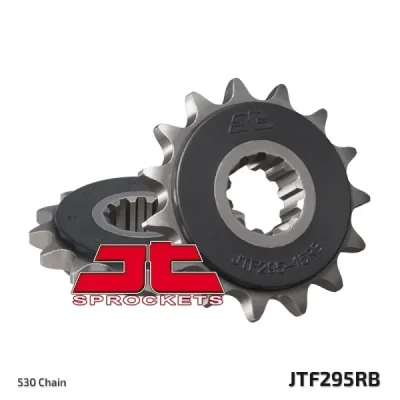 Zębatka przednia JT F295-15RB, 15Z, rozmiar 530 z tłumikiemAlternatywnie: 7266257
