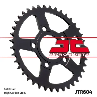 Zębatka tył stalowa JT , 44z rozmiar 520 (JTR604.44) Zębatka tył stalowa JT , 44z rozmiar 520 (JTR604.44)